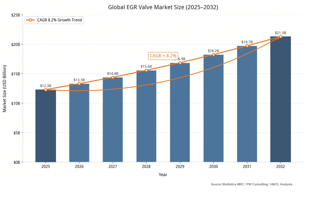 Global EGR Valve Market Size(2025-2032)